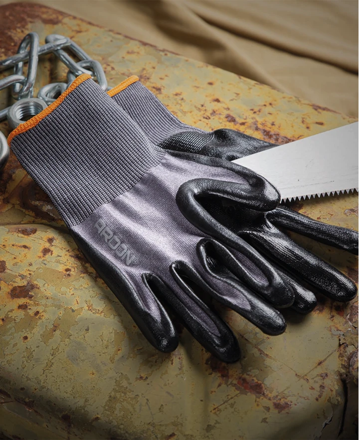 ARDON CUT TOUCH OIL 4B – skyddshandskar för industri, detaljbild